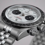 Black Bay Chrono | 41mm, Stainless Steel, White Dial