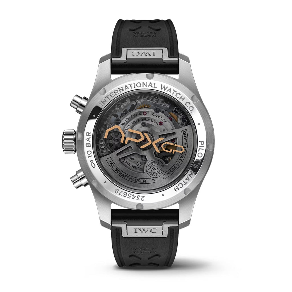 Pilot’s Watch Chronograph APXGP | 41mm, Rubber Strap, Black Dial