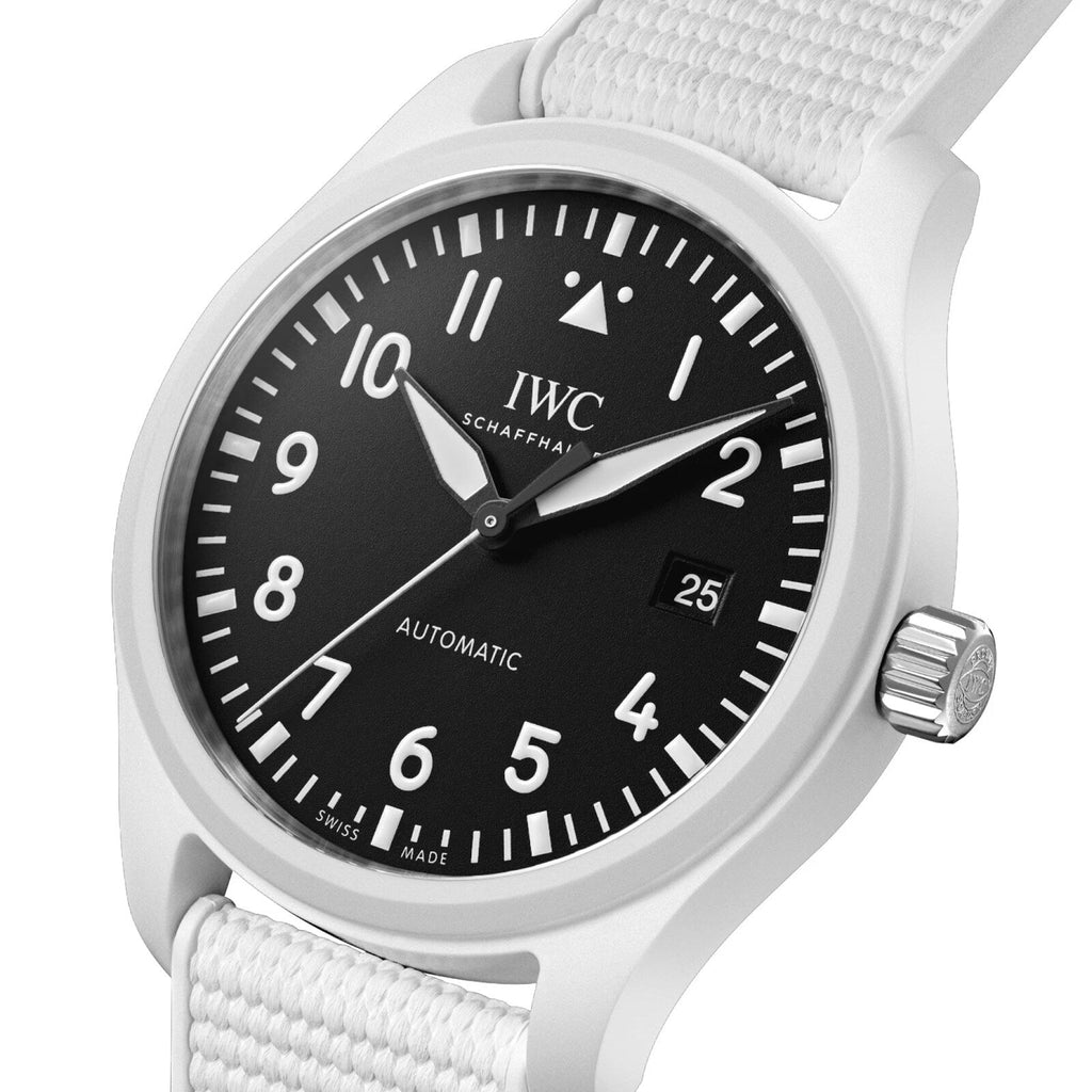 Pilot's Watch Automatic Top Gun Lake Tahoe | 41mm, Rubber Strap, Black Dial