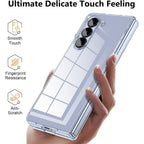 Entronix Case Compatible with Galaxy Z Fold 6 - [Hard Back] Clear Cover