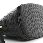 Microguccissima Mini Dome Bag Black