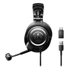 Audio-Technica ATH-M50xSTS-USB StreamSet USB Closed-Back Streaming Headset