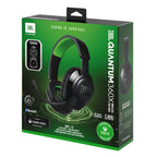 JBL Quantum 360X 2.4GHz Wireless Gaming Headset with Detachable Boom Mic (Black/Green)