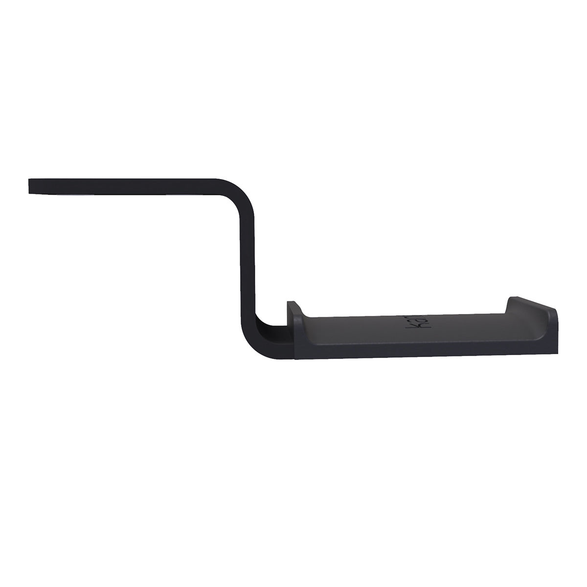 Kanto HH Steel Under Desk Headphone Hook (Black)