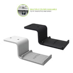 Kanto HH Steel Under Desk Headphone Hook (Black)