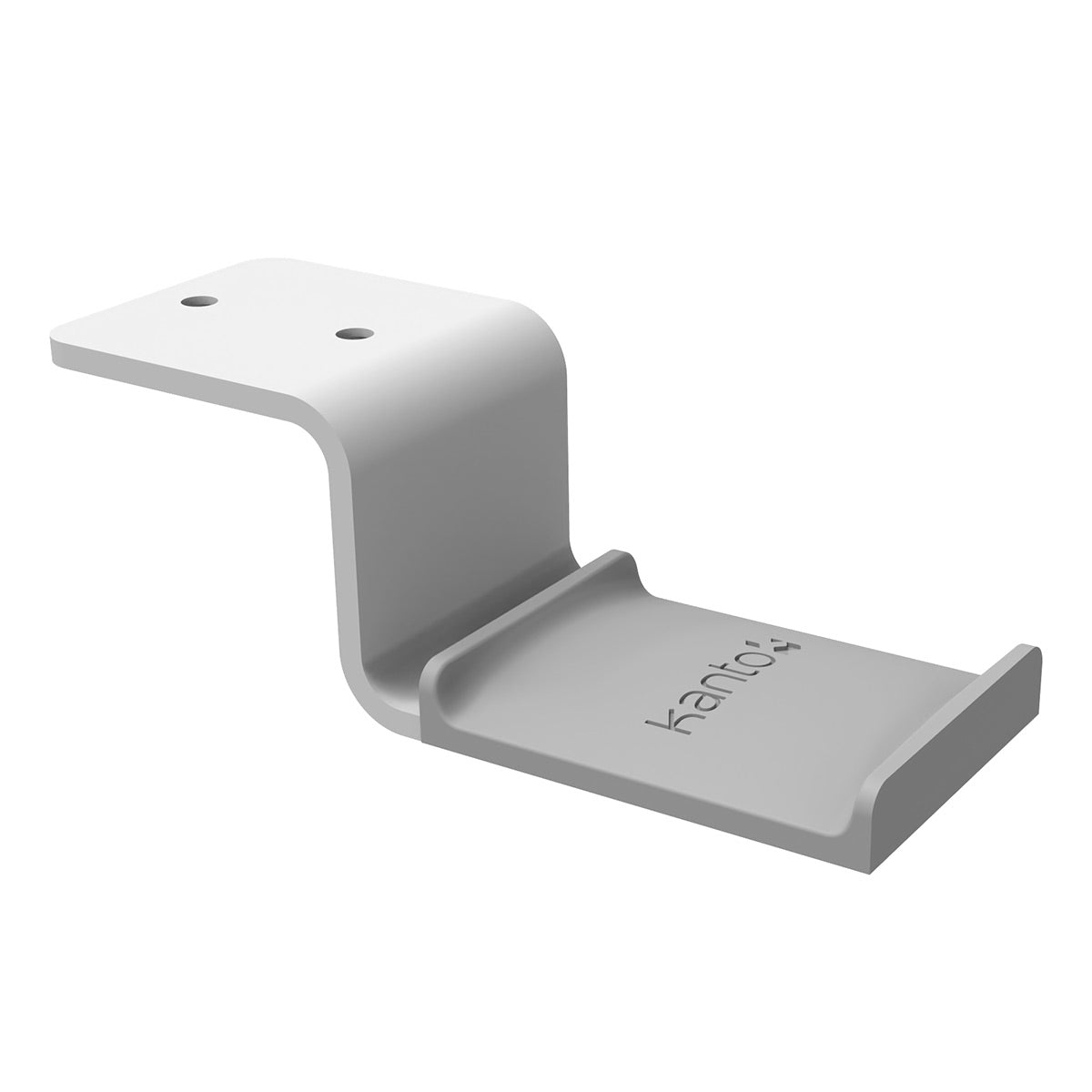 Kanto HH Steel Under Desk Headphone Hook (White)