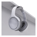 Kanto HH Steel Under Desk Headphone Hook (White)