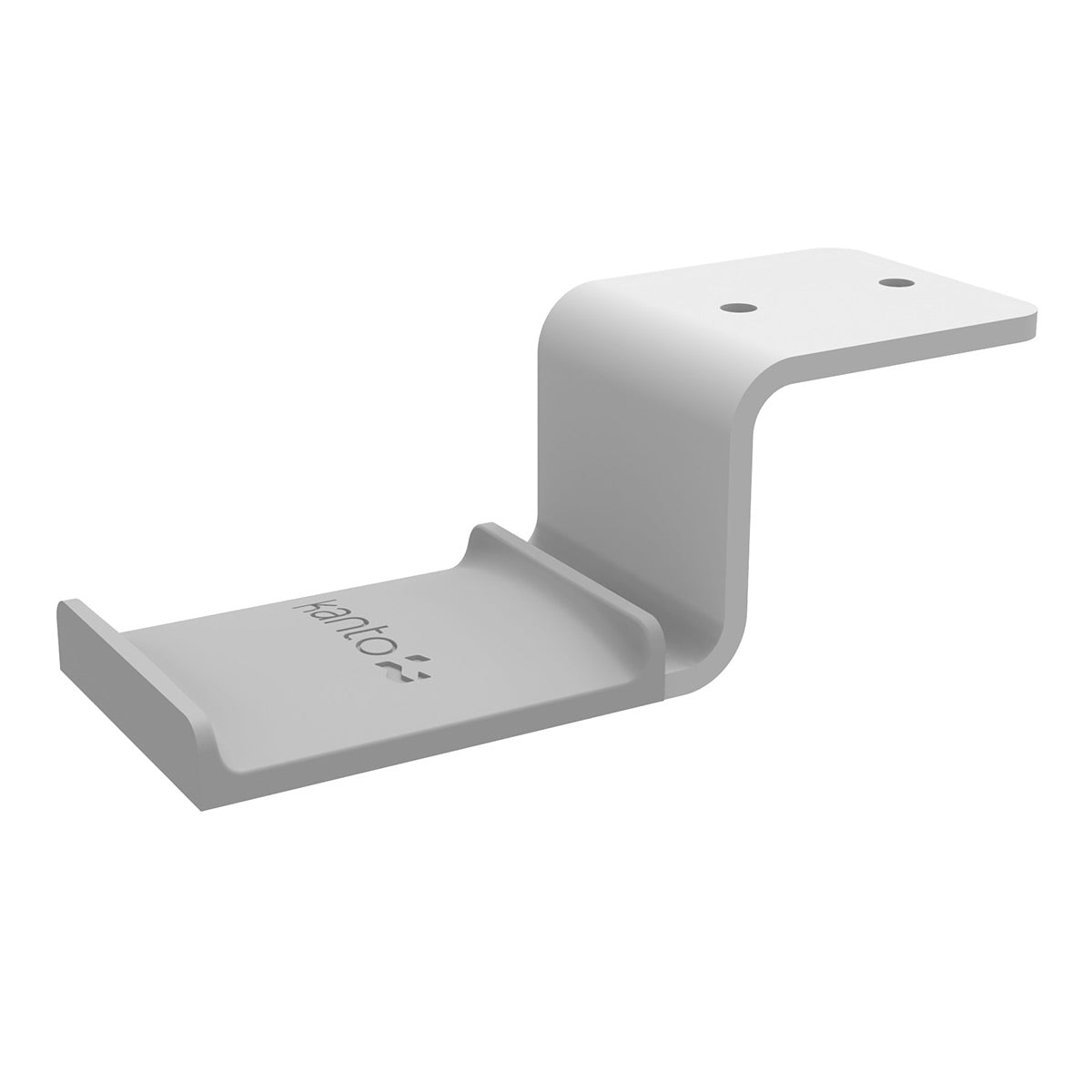 Kanto HH Steel Under Desk Headphone Hook (White)