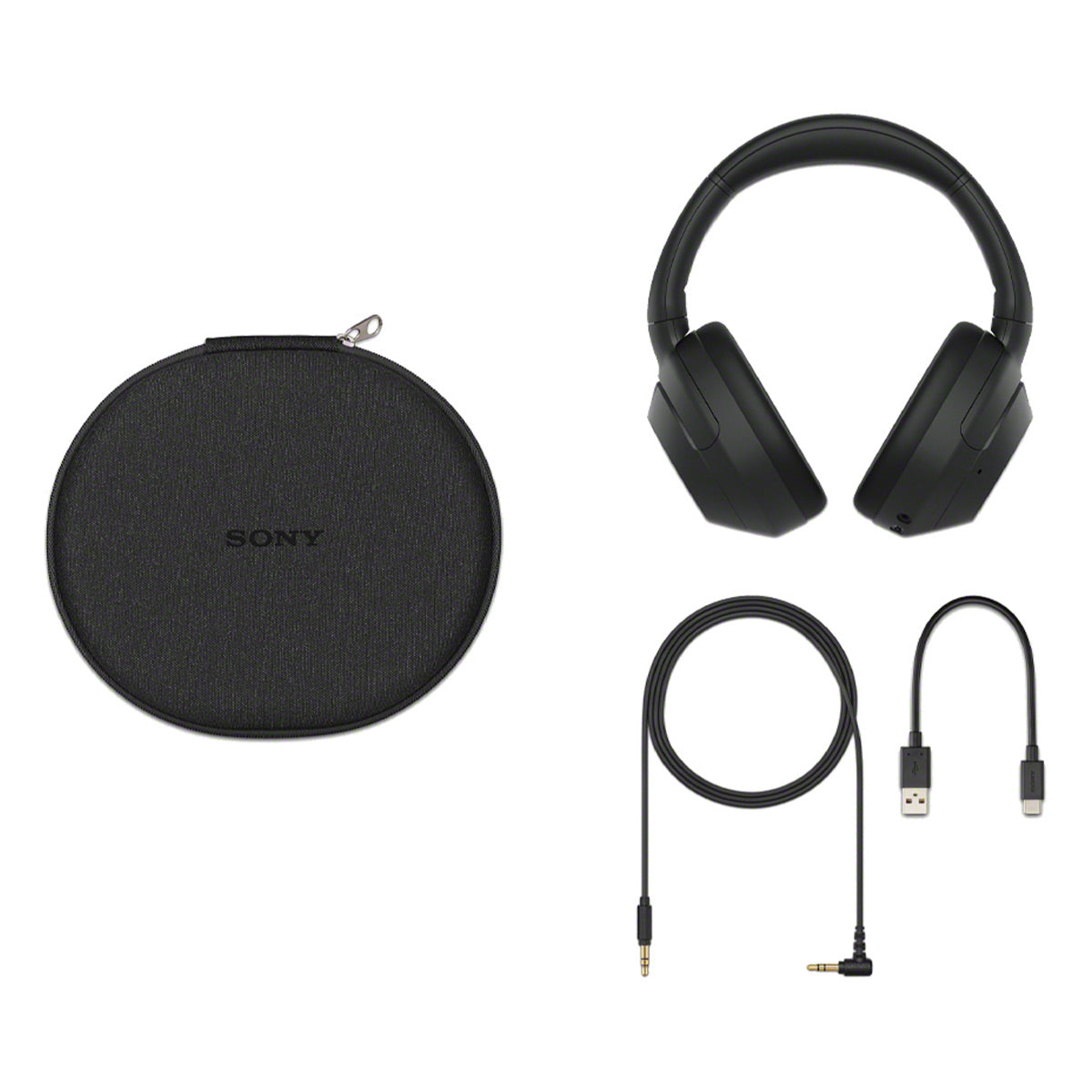 Sony ULT WEAR Noise Canceling Wireless Headphone Bundle with gSport Case (Black)