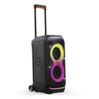 JBL PartyBox Stage 320 Portable Party Speaker with Wireless Two Microphone System (Black)