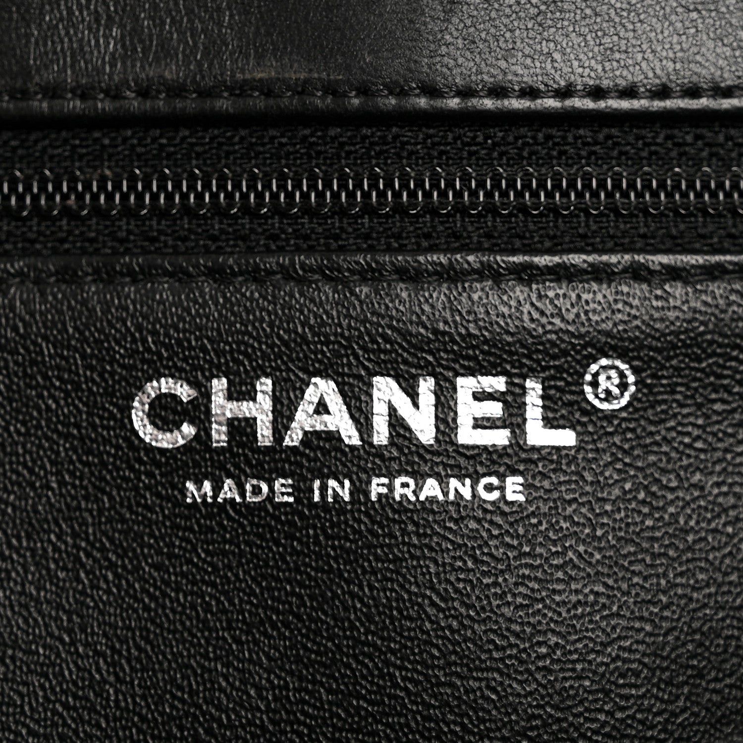Lambskin Quilted Flap Clutch Black