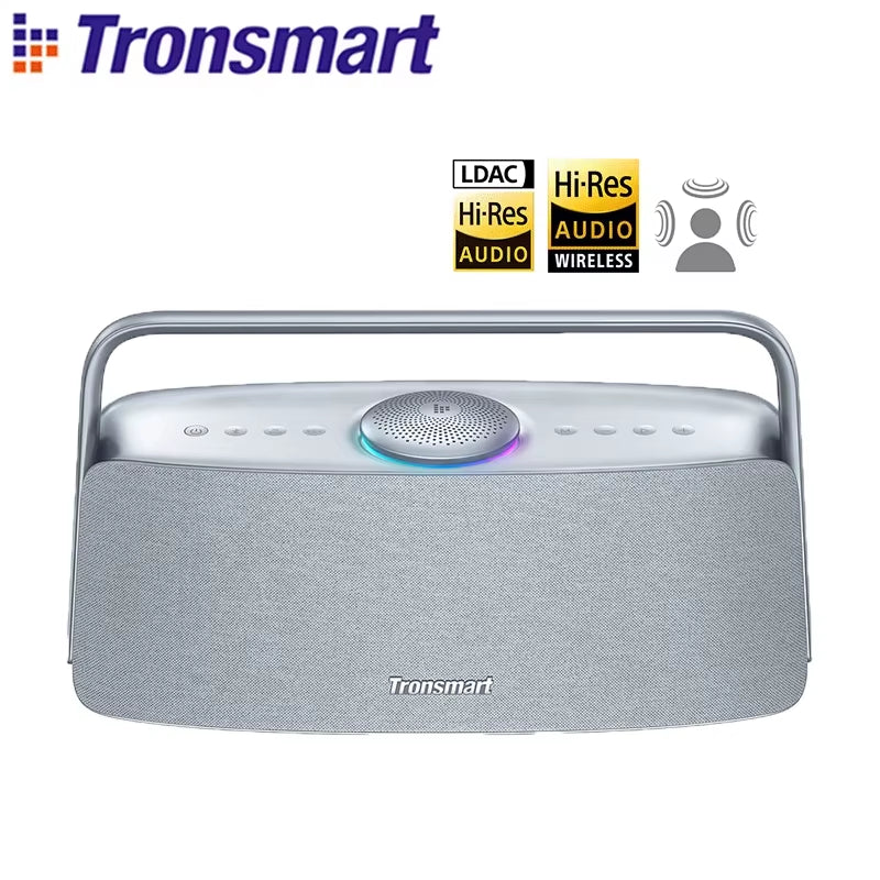 Tronsmart Fiitune X30 Wireless Bluetooth Speaker with Hi-Res Audio, 80W Power, IPX6 Waterproof Rating, App Control, and Portable Design