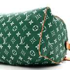 Calfskin Monogram Speedy P9 Bandouliere 30 Green