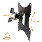 Heavy Duty Full Motion Television Mount for 17- 42 Inch LCD, LED and Plasma Televisions