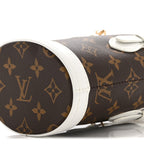 Monogram LV Match Nano Bucket Bag White