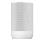 Sonos Move 2 Portable Smart Speaker with 24-Hour Battery Life, Bluetooth, and Wi-Fi (White)