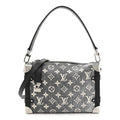 Monogram Jacquard Denim Side Trunk Grey