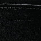 Velvet Strass Triomphe Ava Shoulder Bag Black