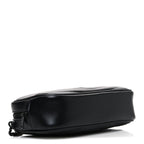 Calfskin Matelasse Monochrome Monogram Mini Lou Camera Bag Black
