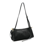 Suede Le Click East West Small Bag Black