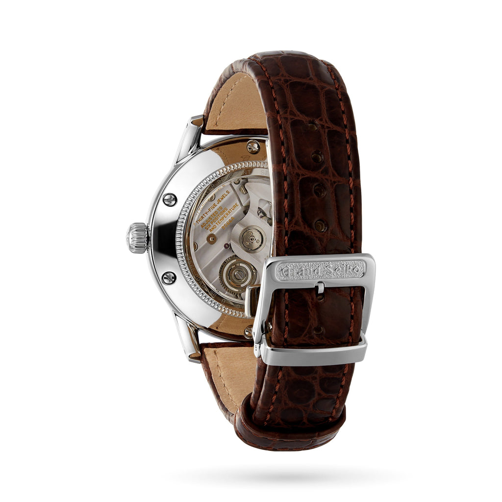 Automatic GMT Elegance | 39mm, Crocodile Leather, Ivory Dial