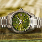 Hi-Beat GMT Heritage | 40mm, Stainless Steel, Green Dial