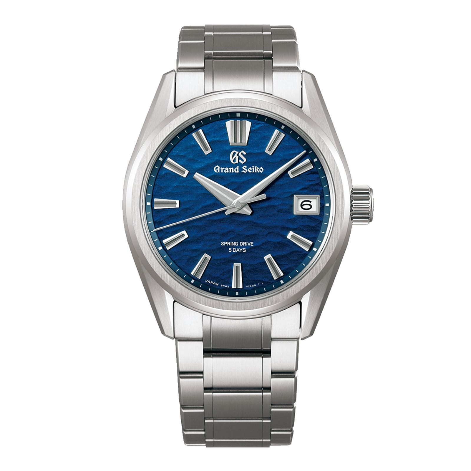 Spring Drive 5 Days Evolution 9 | 40mm, Titanium, Blue Dial
