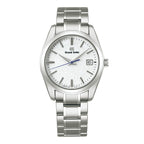 Quartz Heritage | 37mm, Titanium, White Dial