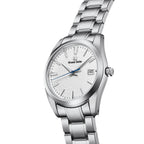 Quartz Heritage | 37mm, Titanium, White Dial
