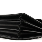Calfskin Studded Serpenti Forever Top Handle Black