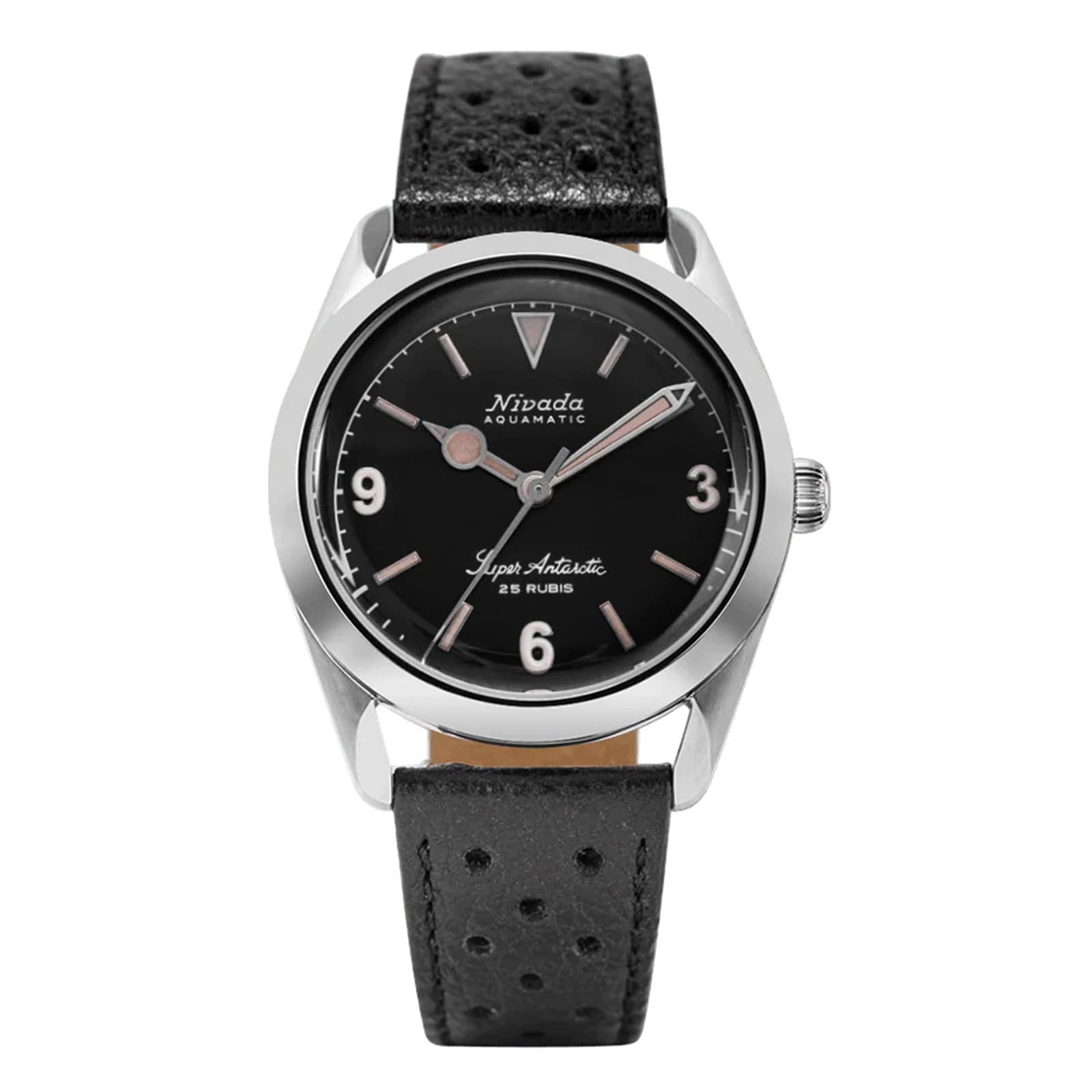 Super Antarctic 3.6.9 | Black, 38mm, Men's Watch