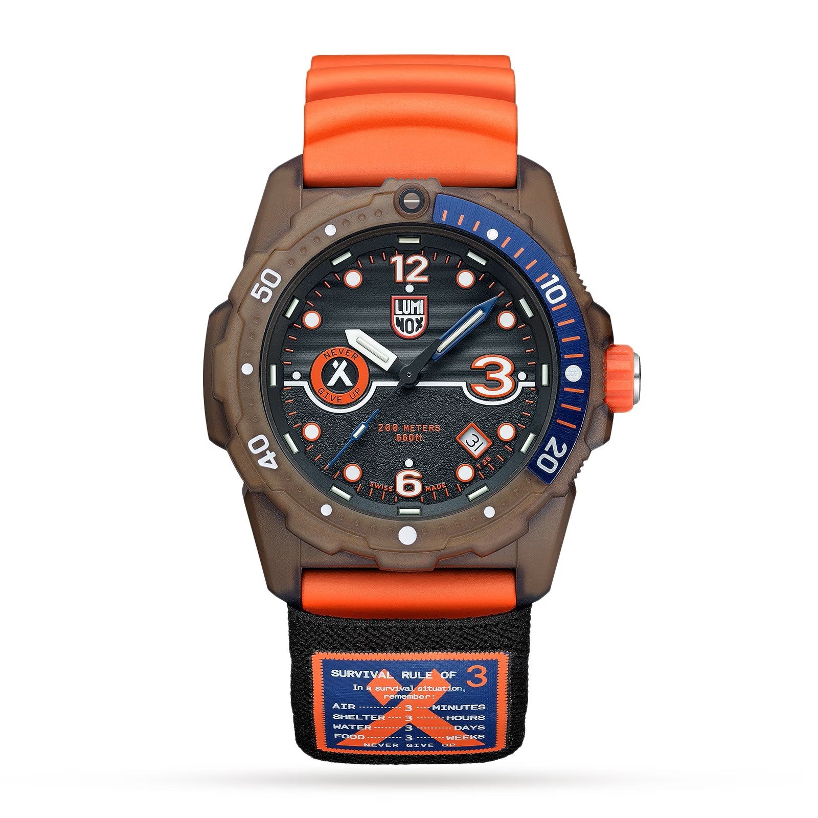 Bear Grylls Survival Eco Orange Rule Of 3