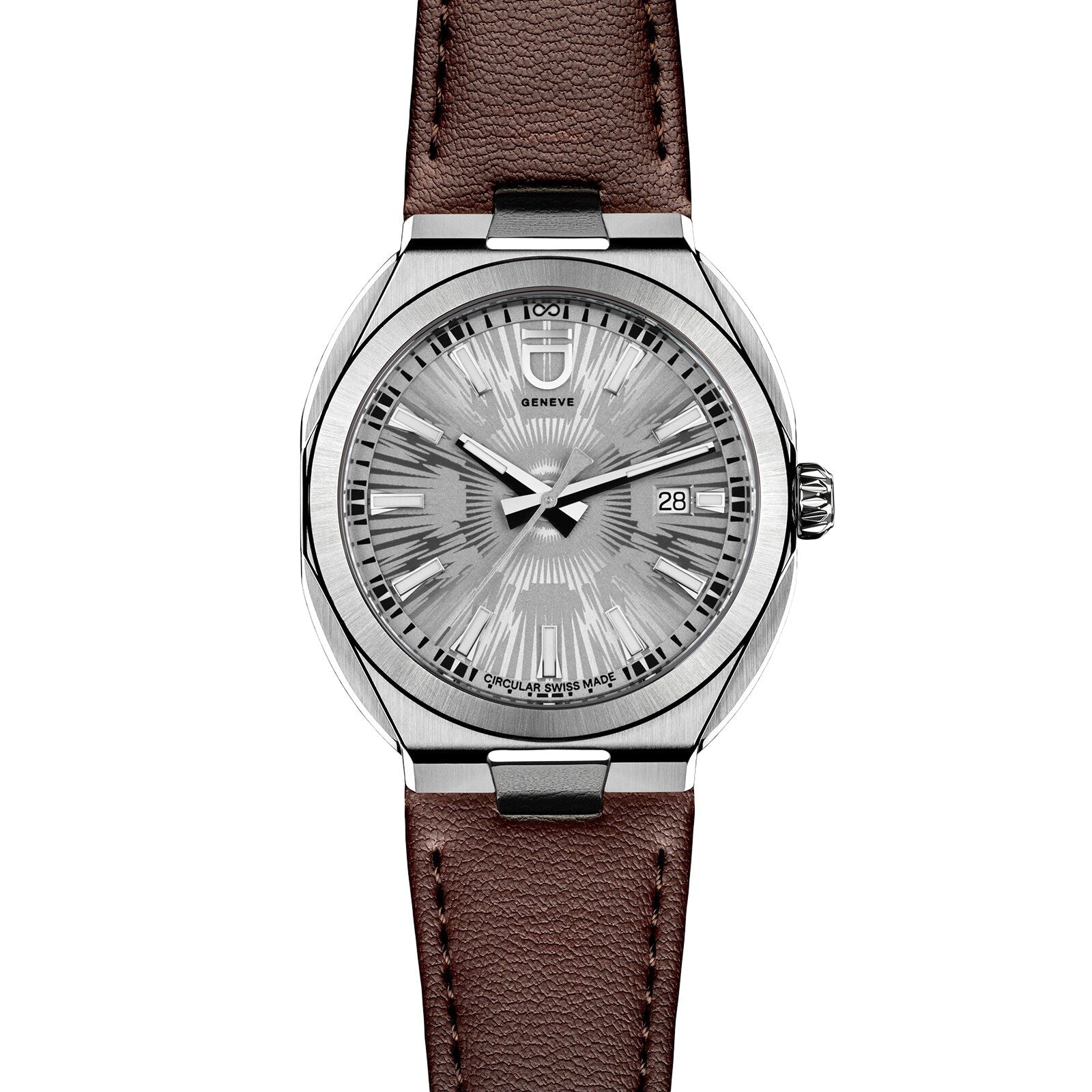 Circular S - Silver Brushed