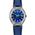 Circular S - Blue Fluted