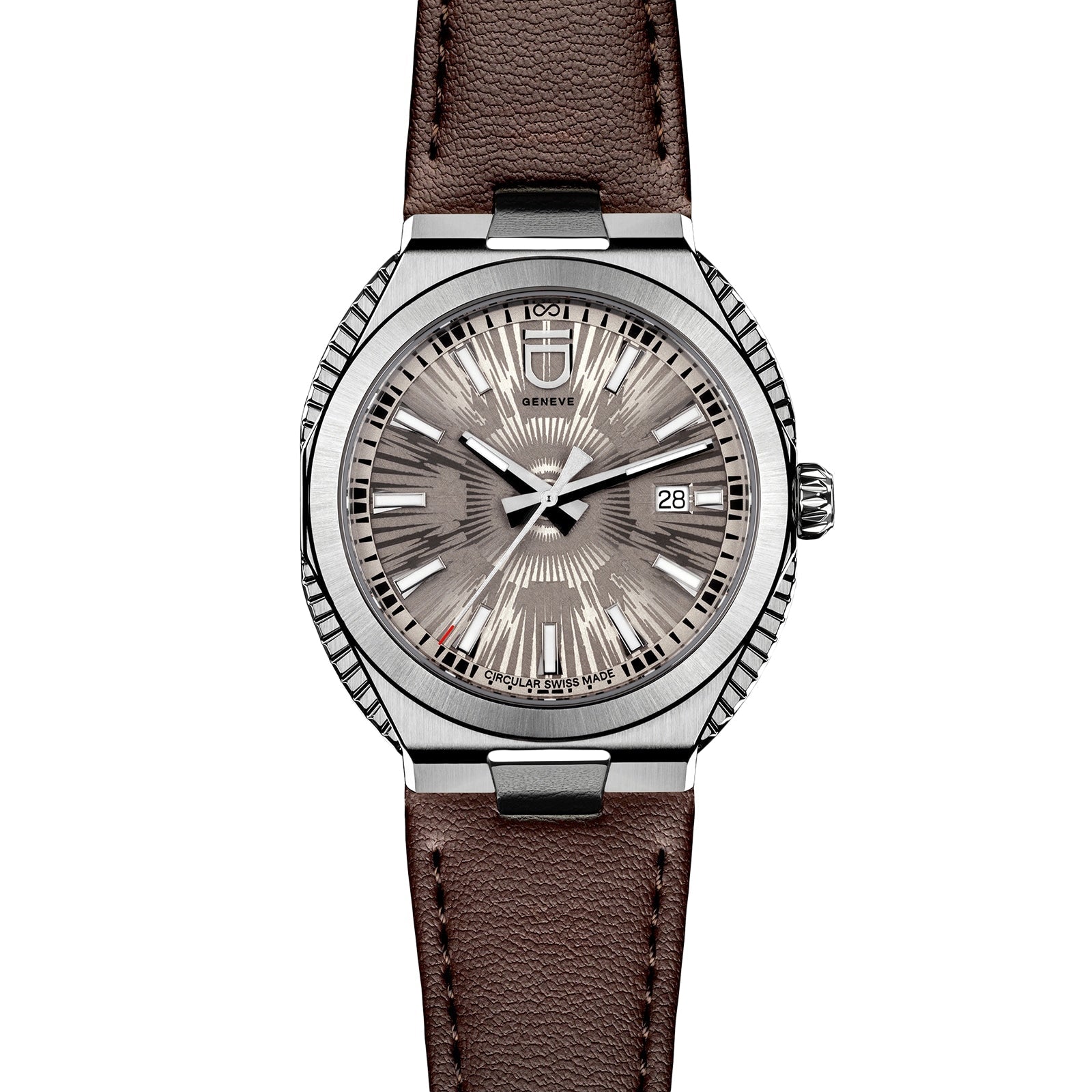 Circular S - Grey Fluted