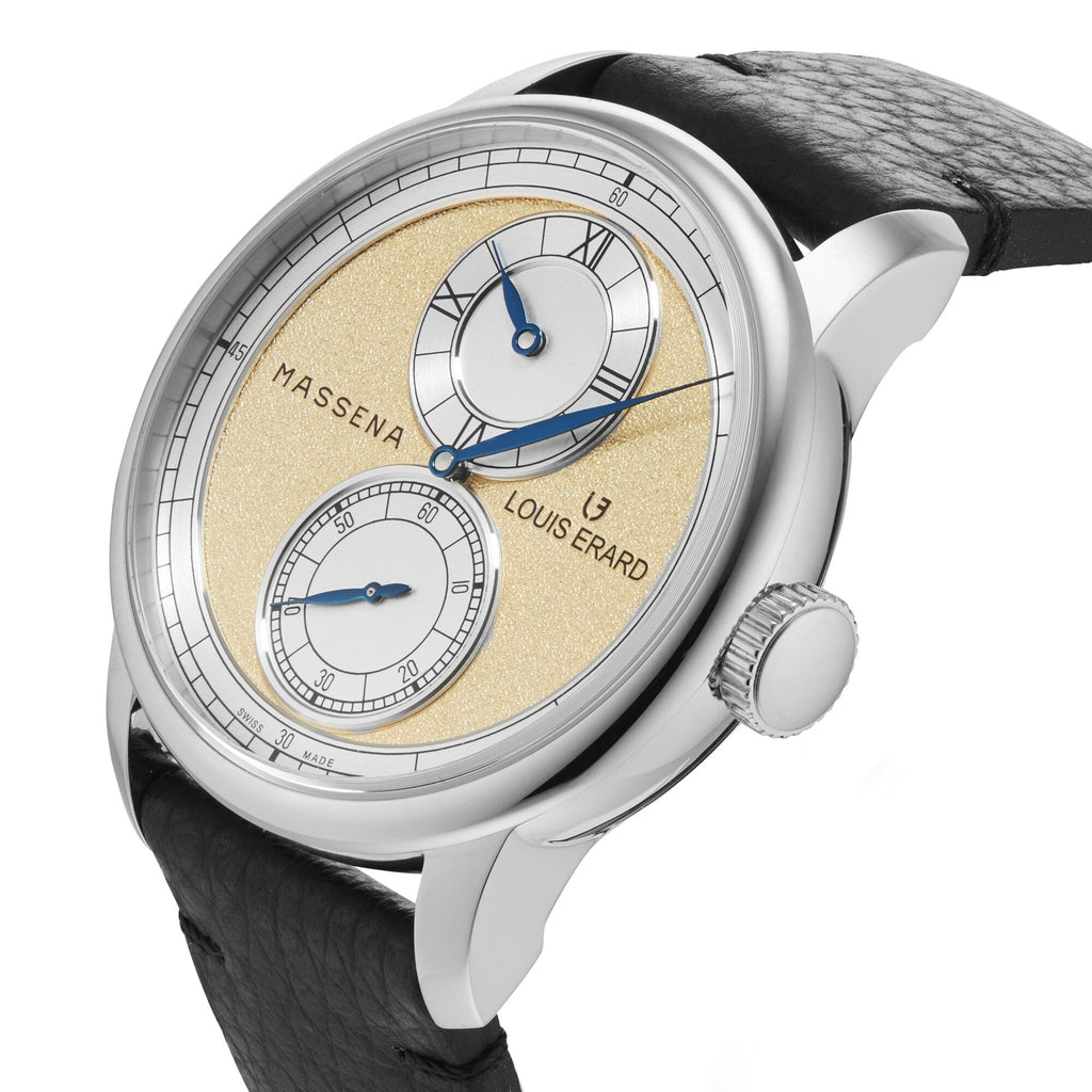 Le Régulateur Louis Erard x Massena LAB Gold