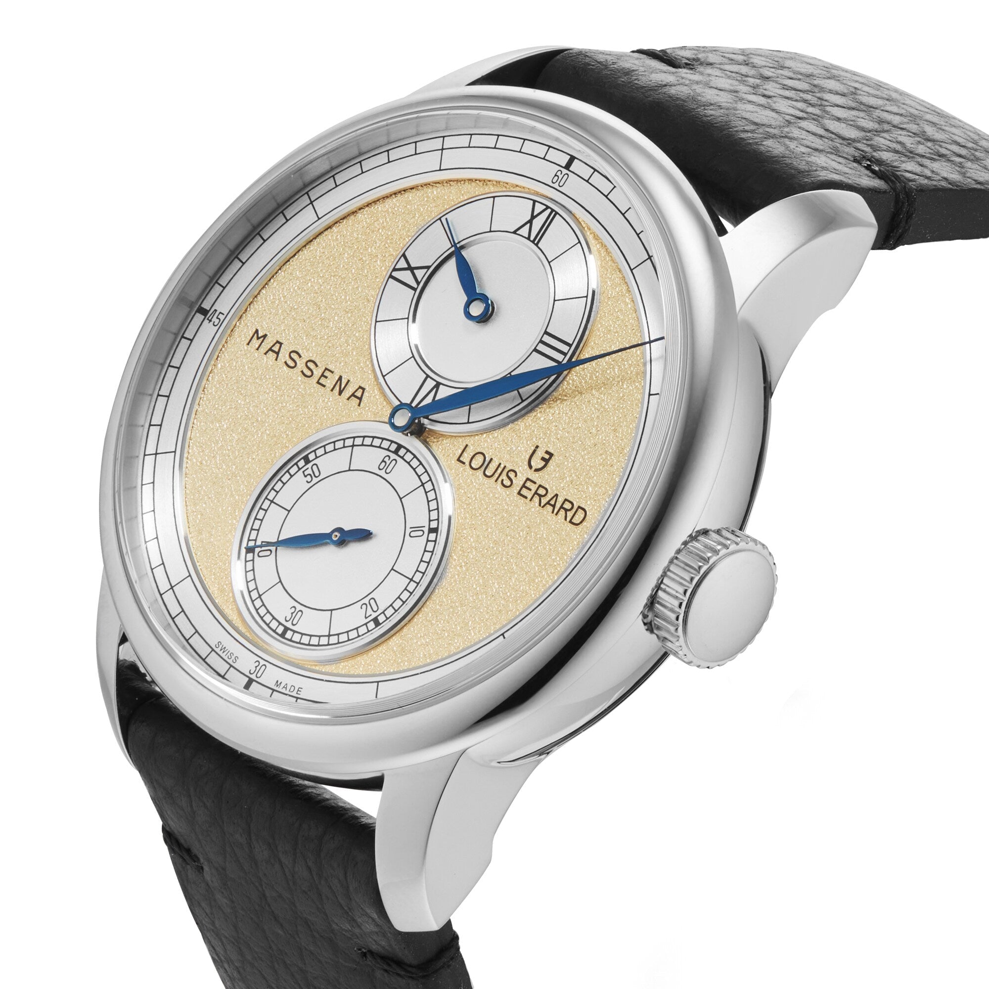 Le Régulateur Louis Erard x Massena LAB Gold