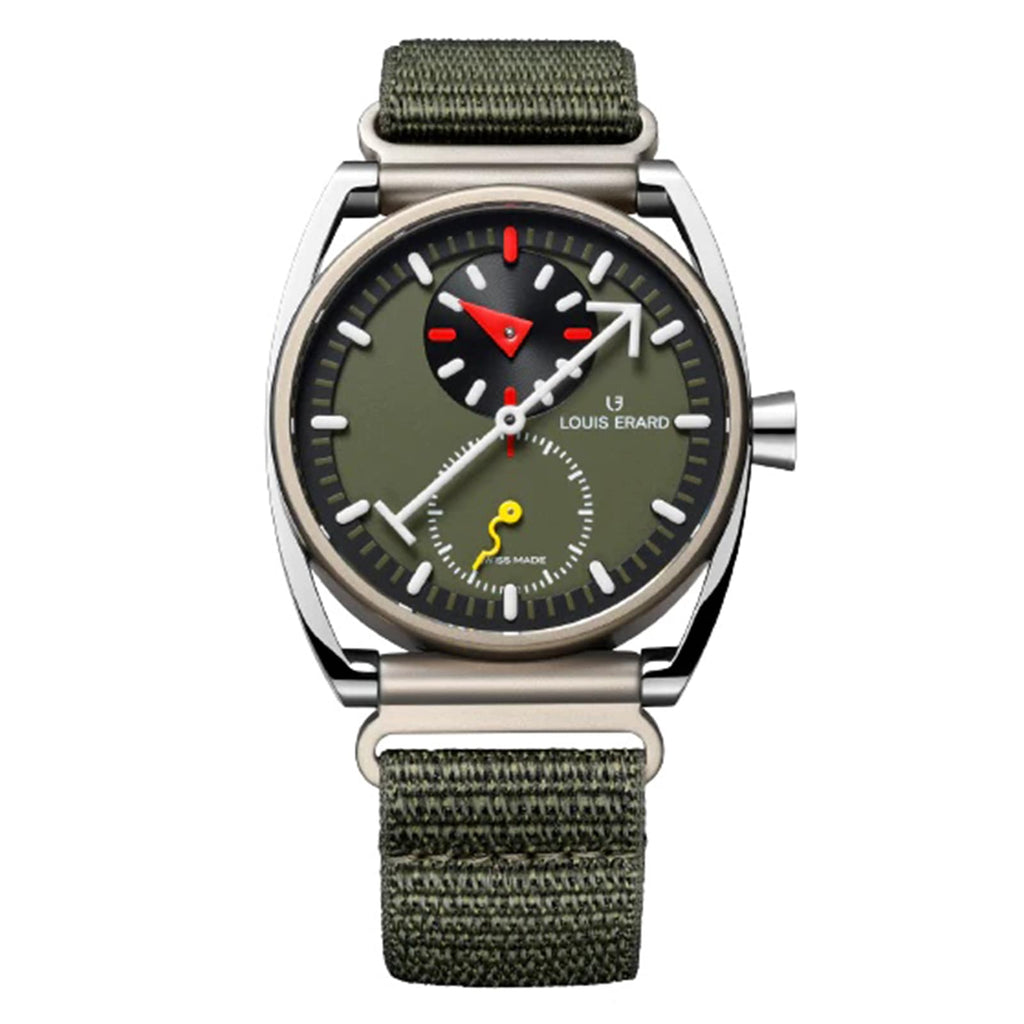Le Régulateur Louis Erard x Alain Silberstein Khaki