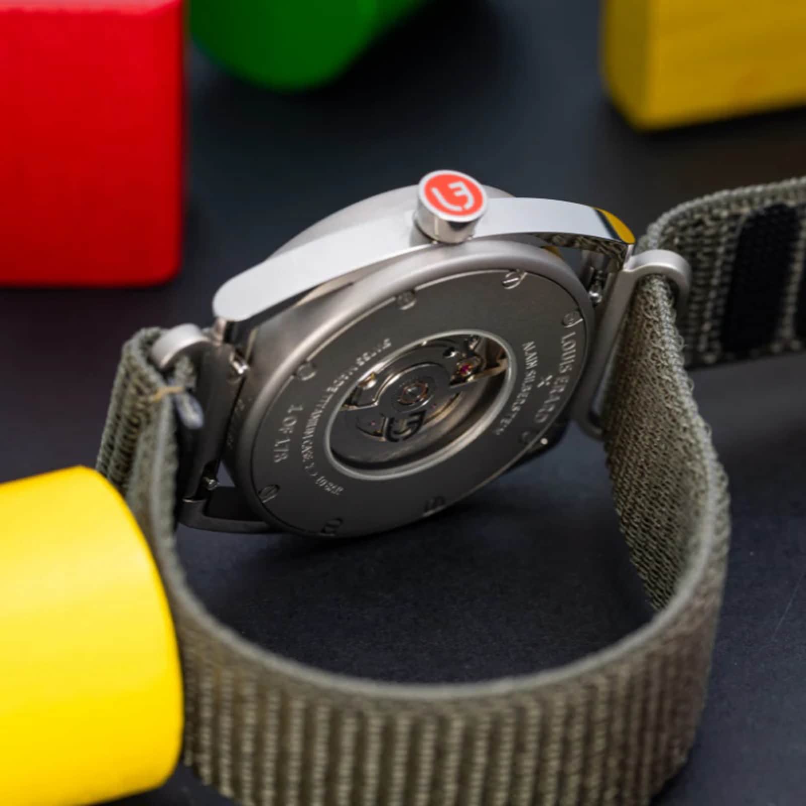 Le Régulateur Louis Erard x Alain Silberstein Khaki