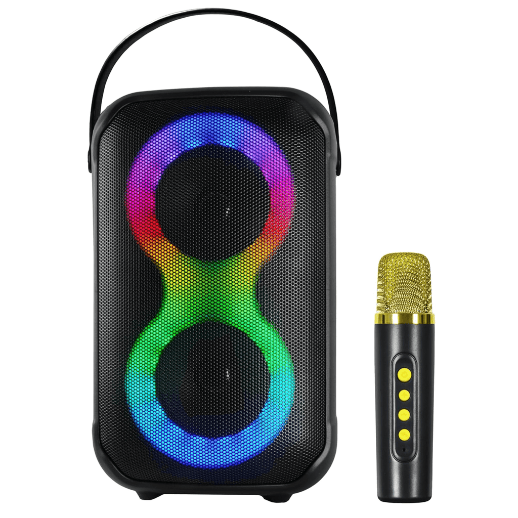 Karaoke Kraze 2x 4-Inch Portable Bluetooth Speaker