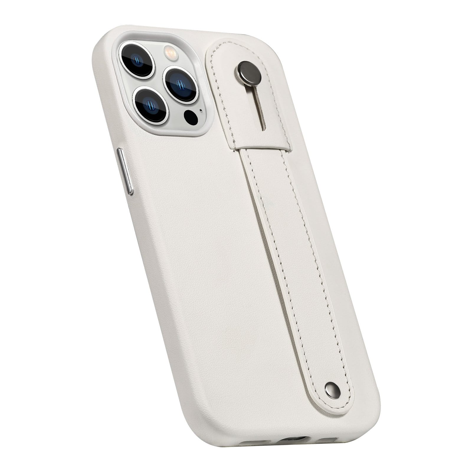 SAHARA - Indy Series White FingerGrip Series Case - Apple iPhone 13 Pro