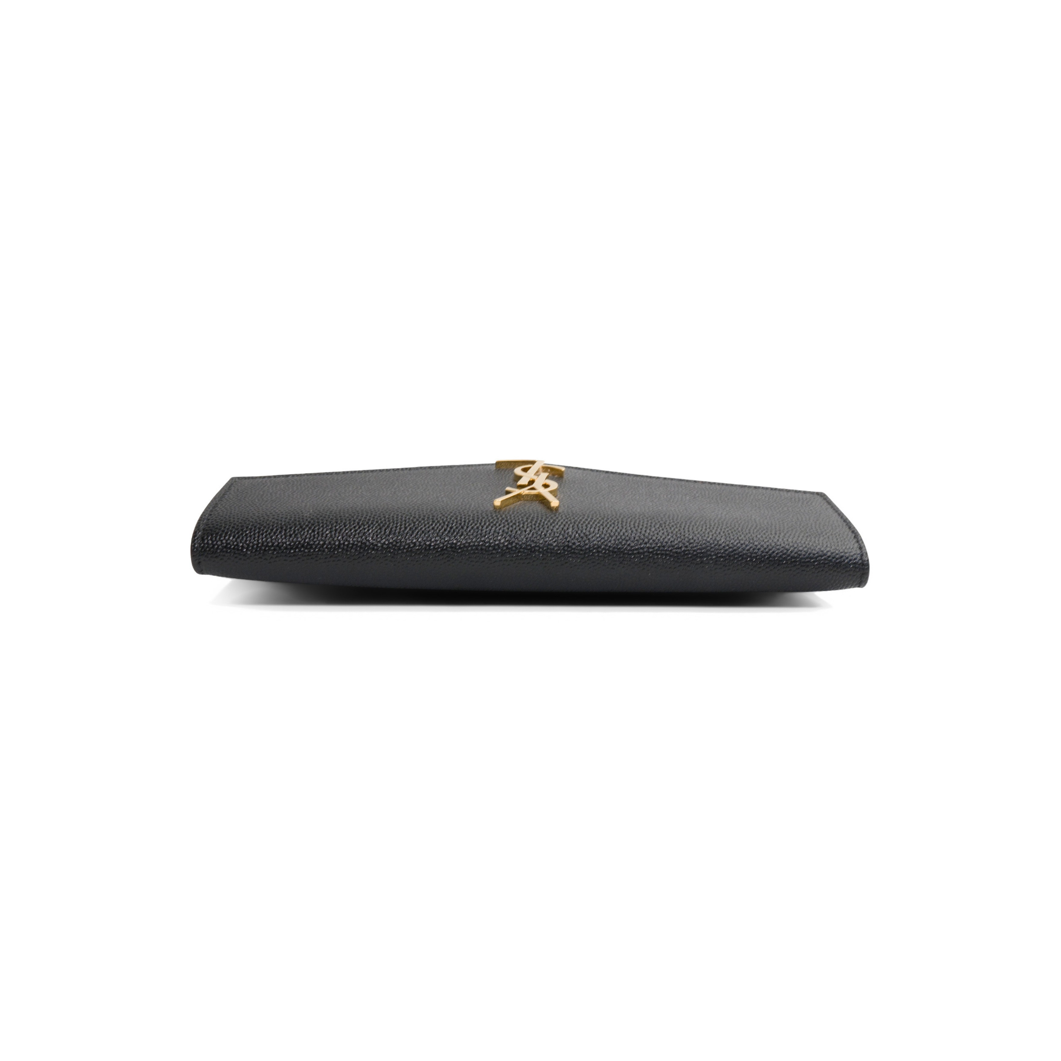 Saint Laurent Monogram Leather Envelope Pouch