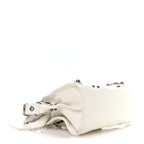 Agneau Arena Neo Cagole Handbag XS Optic White
