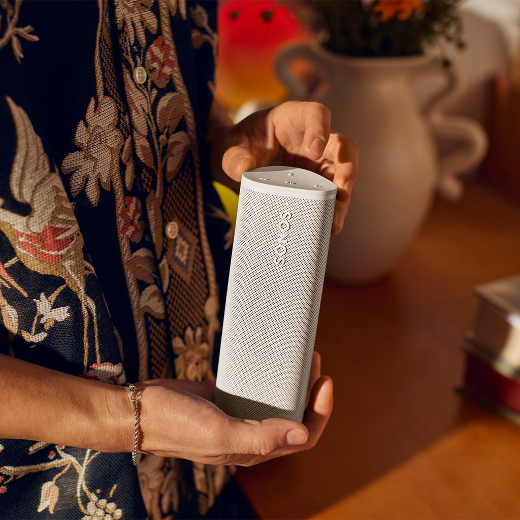 Sonos Roam 2 Portable Waterproof Bluetooth Speaker - Pair (White)