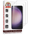 Entronix Clear Screen Protector Compatible with Galaxy S22 Ultra - 3-Piece Combo