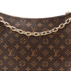 Reverse Monogram Loop Hobo