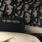 Oblique Saddle Bag Blue