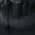 Calfskin Small Sac De Jour Black
