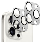 SAHARA - ZeroDamage HD Ultra-Clear Glass Camera Lens Protector (2-Pack) - iPhone 15 Pro and Pro Max