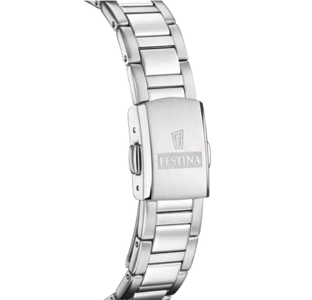 Festina Solar Energy Ladies Mother Of Pearl Watch